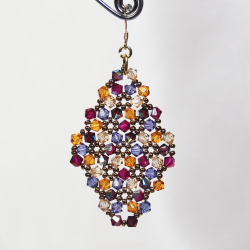 Hook pierces - Gold filled 14K - Earrings Rhombus Malvina - Hook pierces - Gold filled 14K - Gold filled 14K